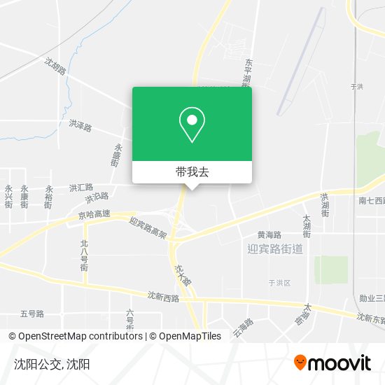 沈阳公交地图