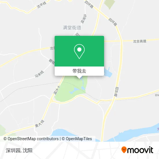 深圳园地图