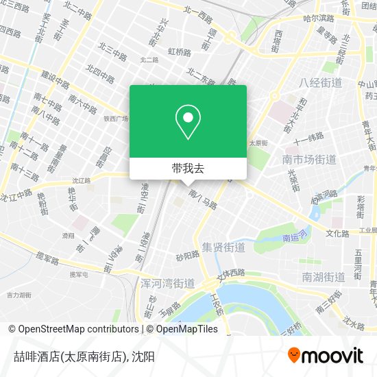喆啡酒店(太原南街店)地图