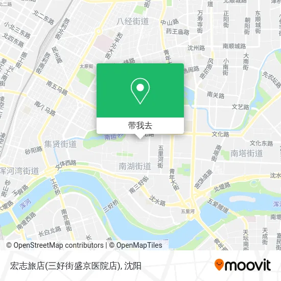 宏志旅店(三好街盛京医院店)地图