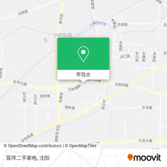 晨珲二手家电地图