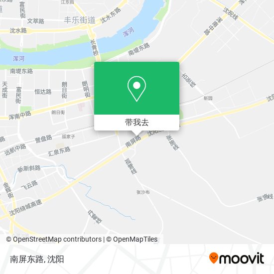 南屏东路地图