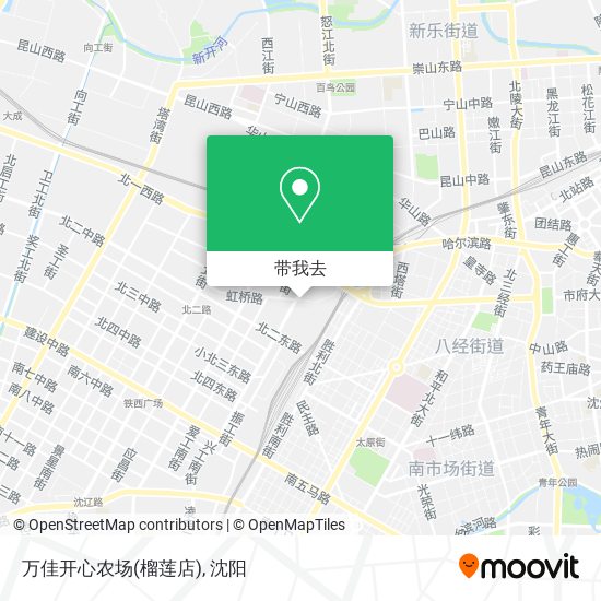 万佳开心农场(榴莲店)地图