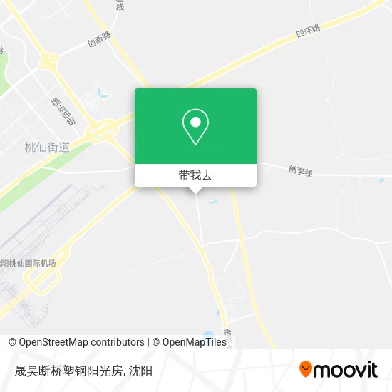 晟昊断桥塑钢阳光房地图