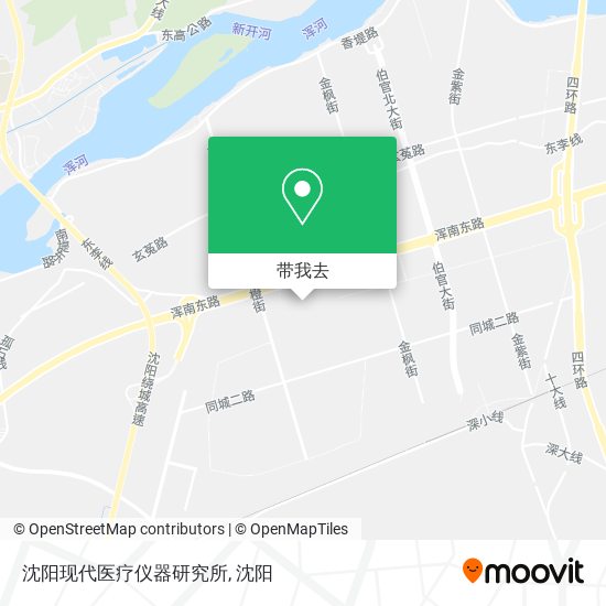 沈阳现代医疗仪器研究所地图