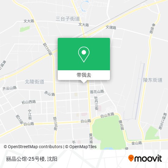 丽晶公馆-25号楼地图