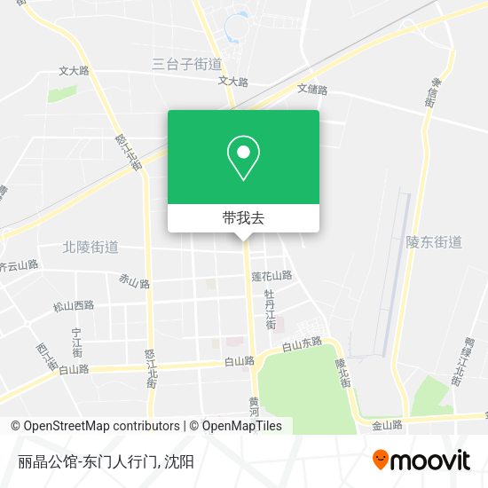 丽晶公馆-东门人行门地图