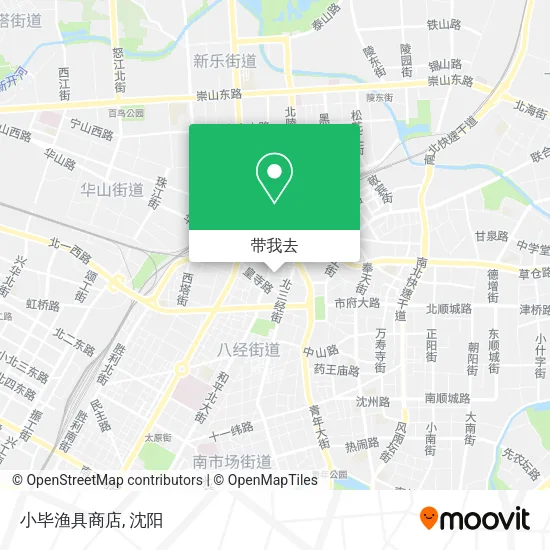 小毕渔具商店地图