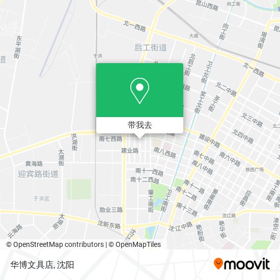 华博文具店地图