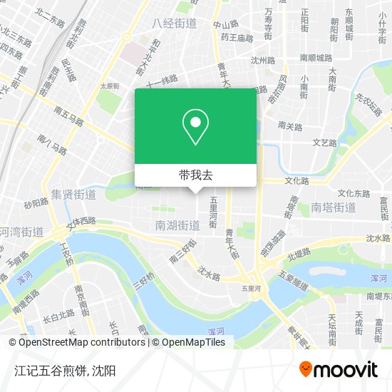 江记五谷煎饼地图