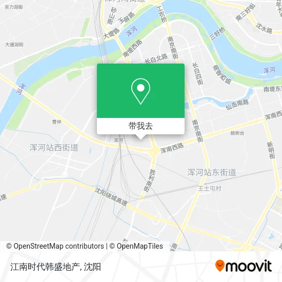 江南时代韩盛地产地图