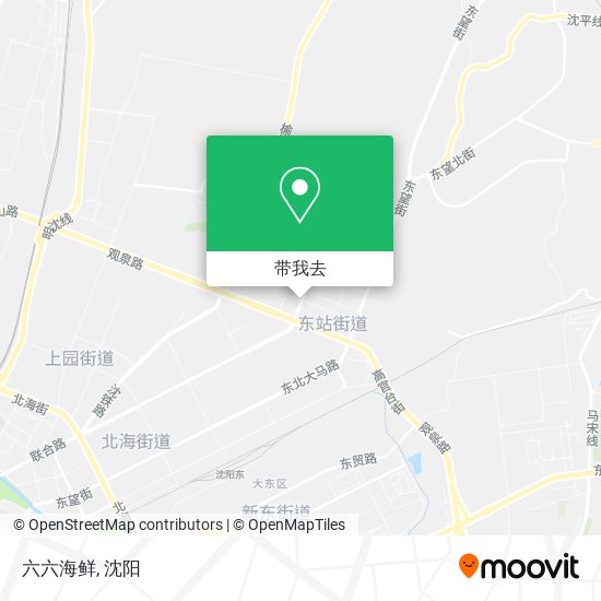 六六海鲜地图