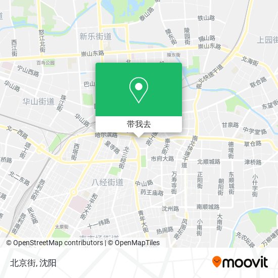 北京街地图