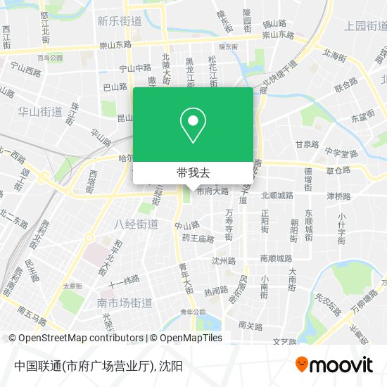 中国联通(市府广场营业厅)地图
