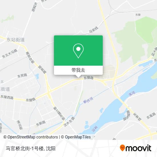 马官桥北街-1号楼地图