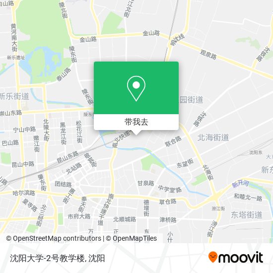 沈阳大学-2号教学楼地图