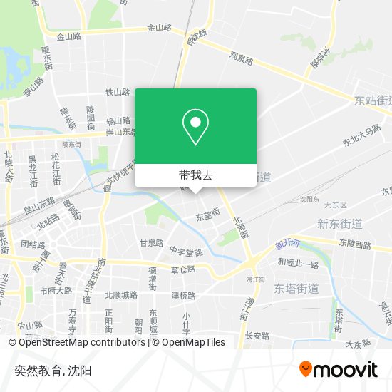 奕然教育地图