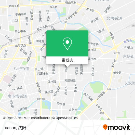 canon地图