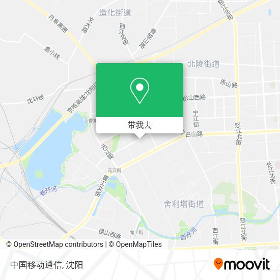 中国移动通信地图