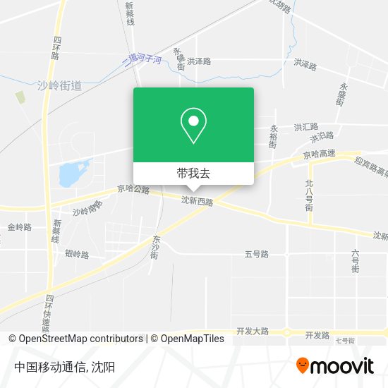 中国移动通信地图
