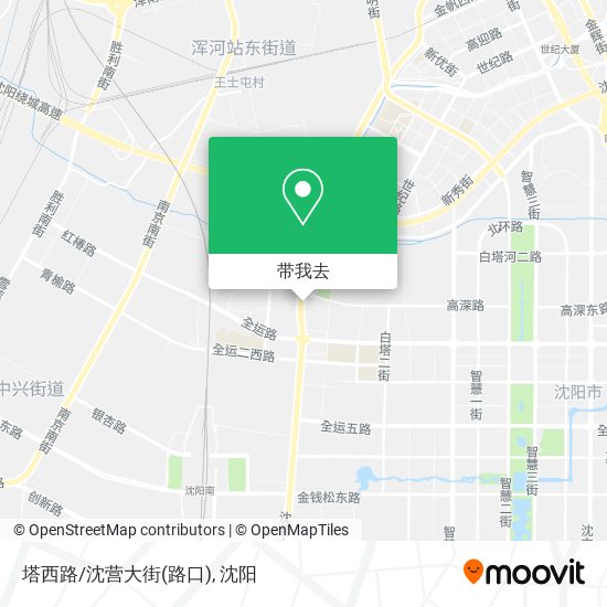 塔西路/沈营大街(路口)地图