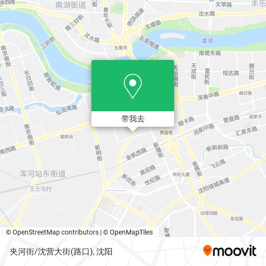 夹河街/沈营大街(路口)地图