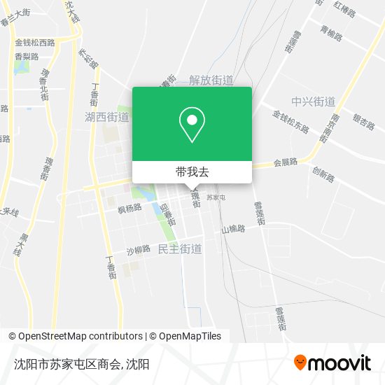 沈阳市苏家屯区商会地图