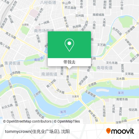tommycrown(佳兆业广场店)地图