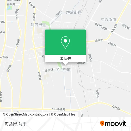 海棠街地图