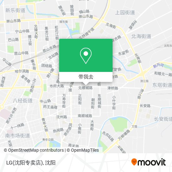 LG(沈阳专卖店)地图