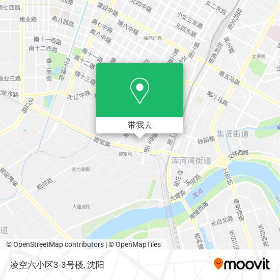 凌空六小区3-3号楼地图