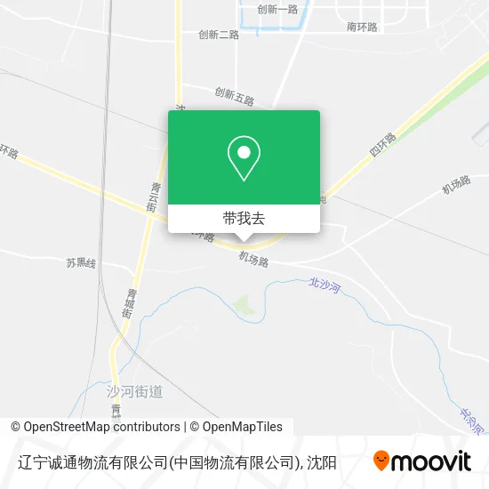辽宁诚通物流有限公司(中国物流有限公司)地图