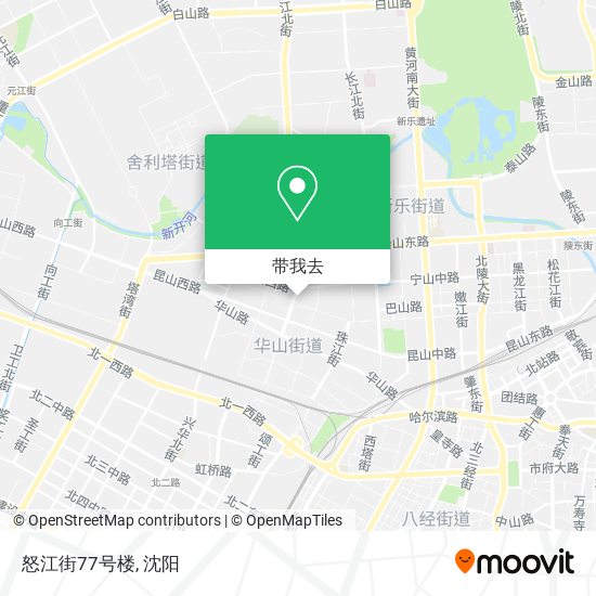 怒江街77号楼地图