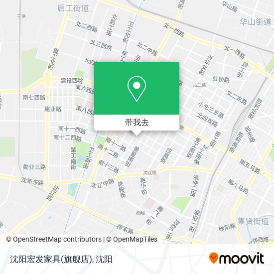 沈阳宏发家具(旗舰店)地图