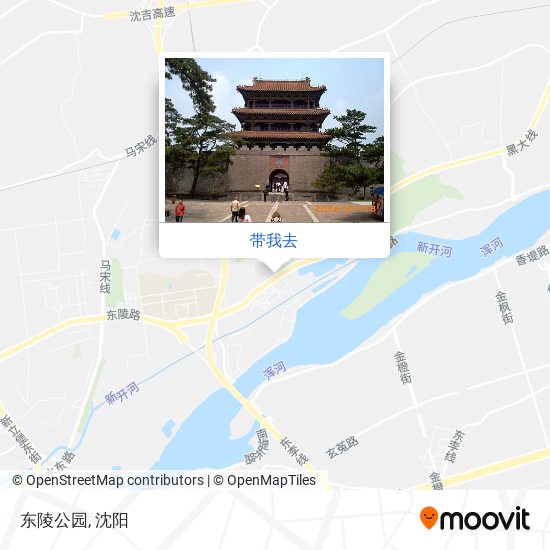 东陵公园地图