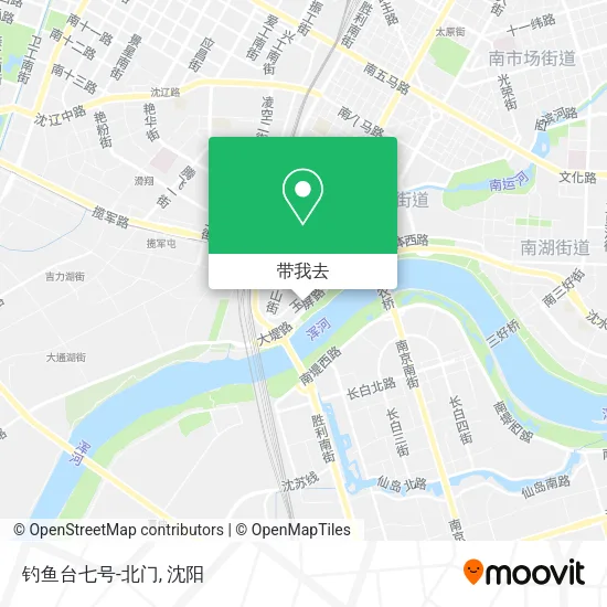 钓鱼台七号-北门地图
