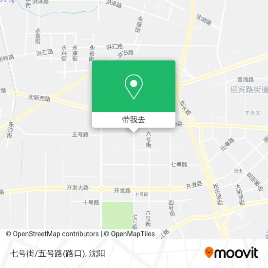 七号街/五号路(路口)地图