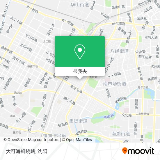 大可海鲜烧烤地图