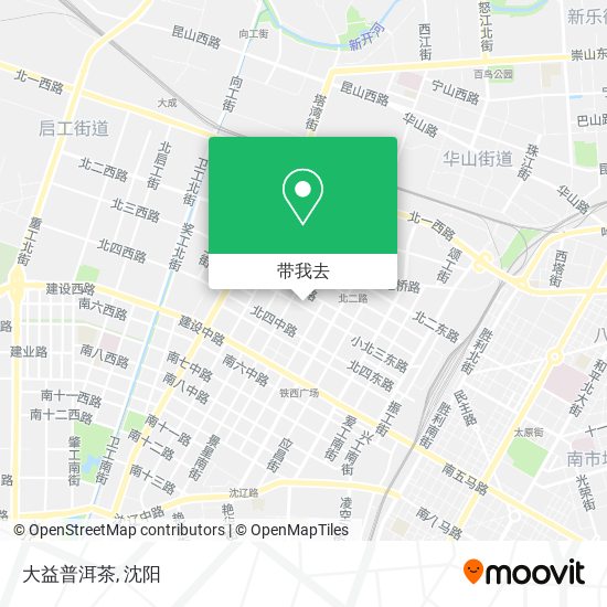 大益普洱茶地图