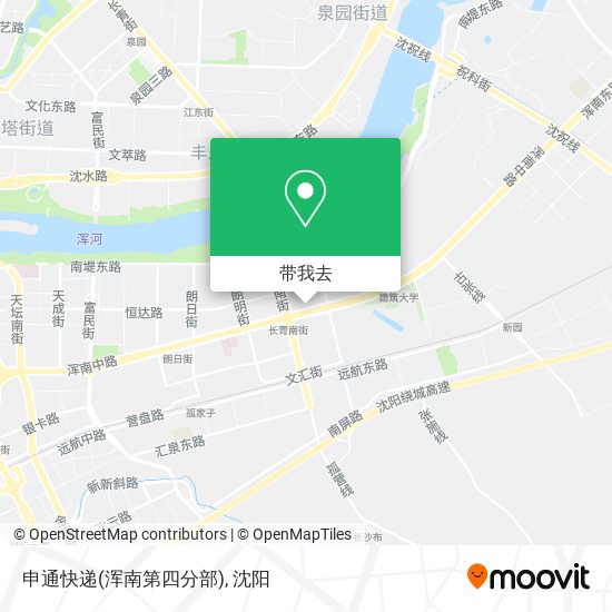 申通快递(浑南第四分部)地图
