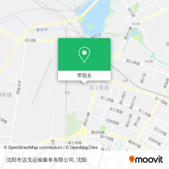 沈阳市达戈运输服务有限公司地图