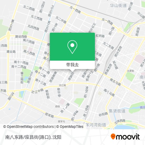 南八东路/应昌街(路口)地图