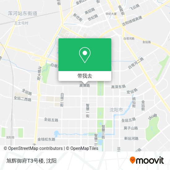 旭辉御府T3号楼地图