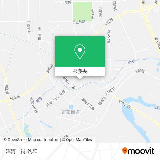 浑河十街地图