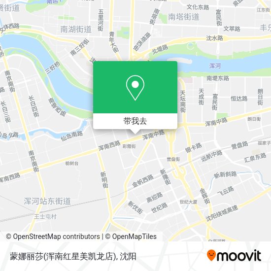 蒙娜丽莎(浑南红星美凯龙店)地图