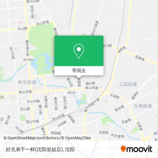 好兄弟干一杯(沈阳皇姑店)地图