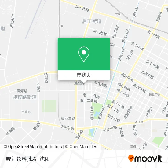 啤酒饮料批发地图