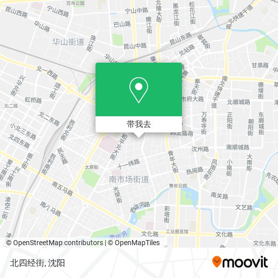 北四经街地图