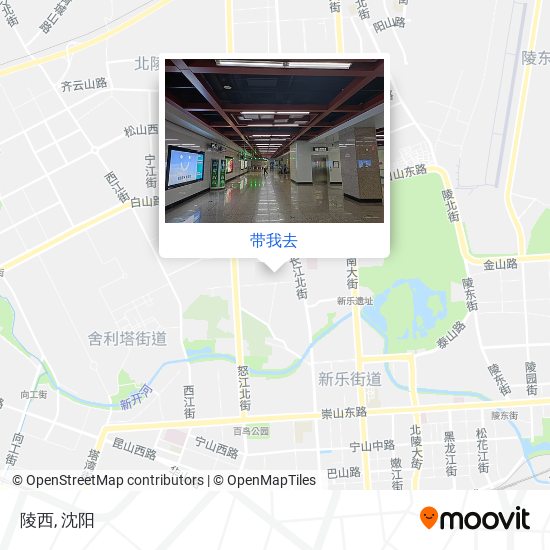 陵西地图