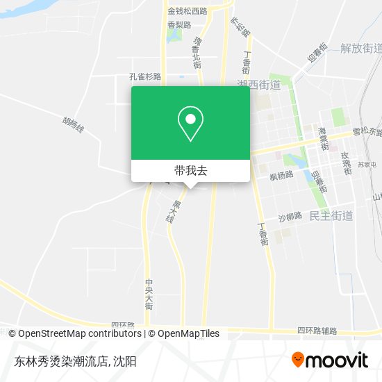 东林秀烫染潮流店地图